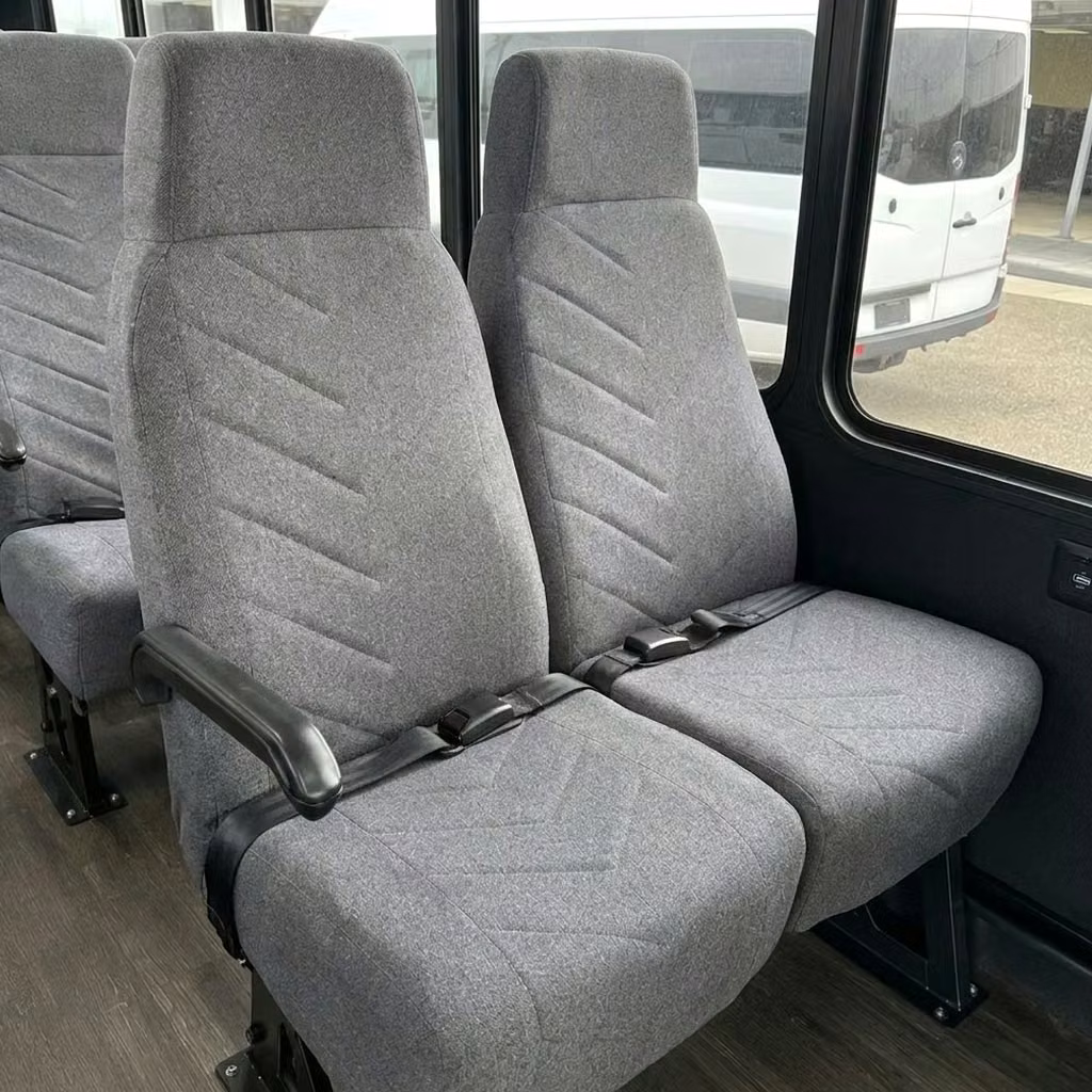 monrovia 18 passenger minibus high back seats