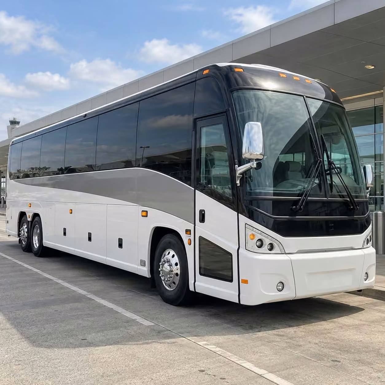 monrovia 56 passenger charter bus rental
