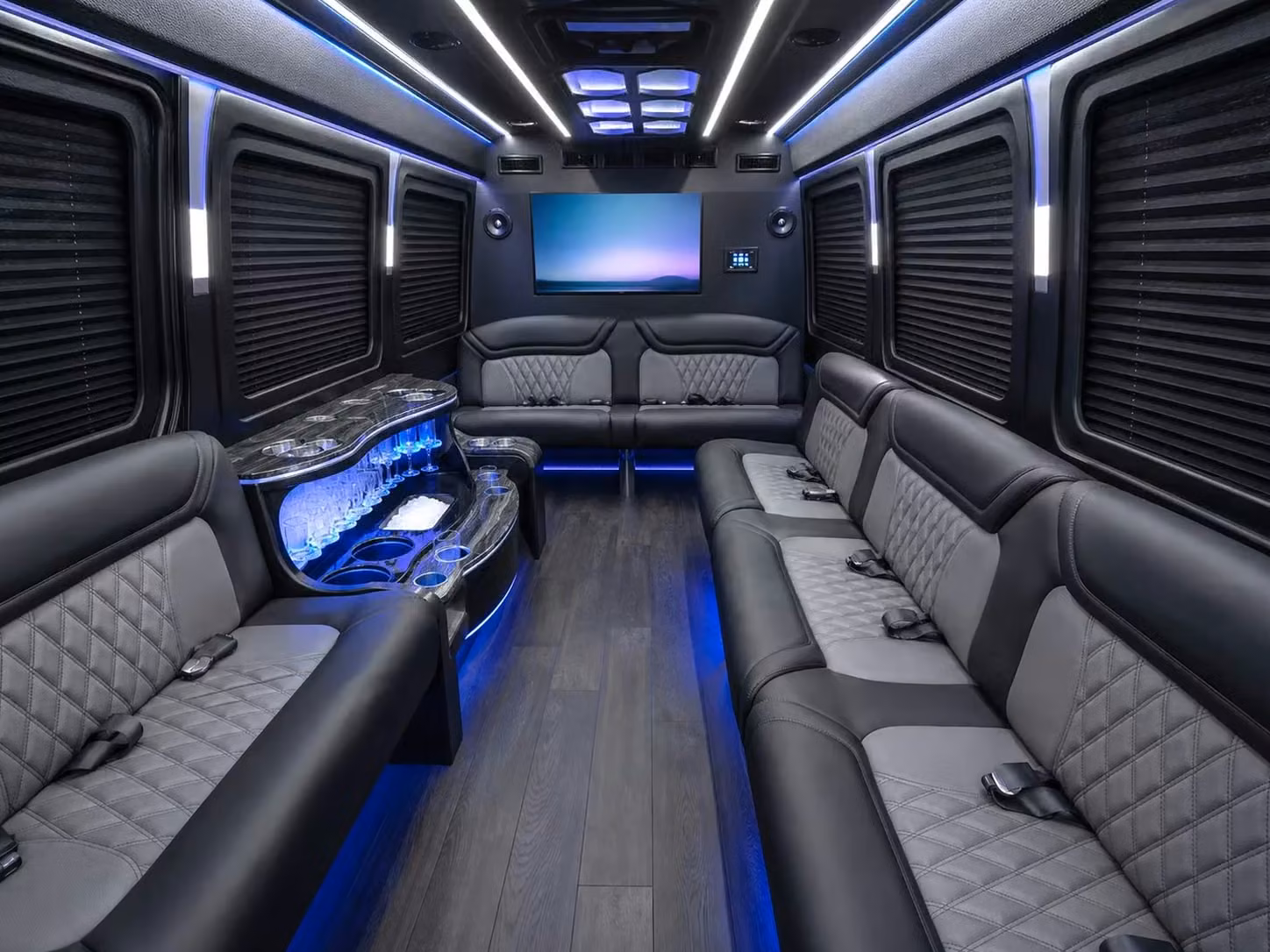 monrovia corporate event bus rentals for monrovia team building and dinners