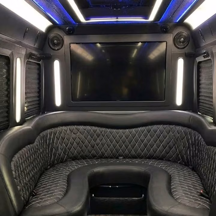 monrovia party bus sound system