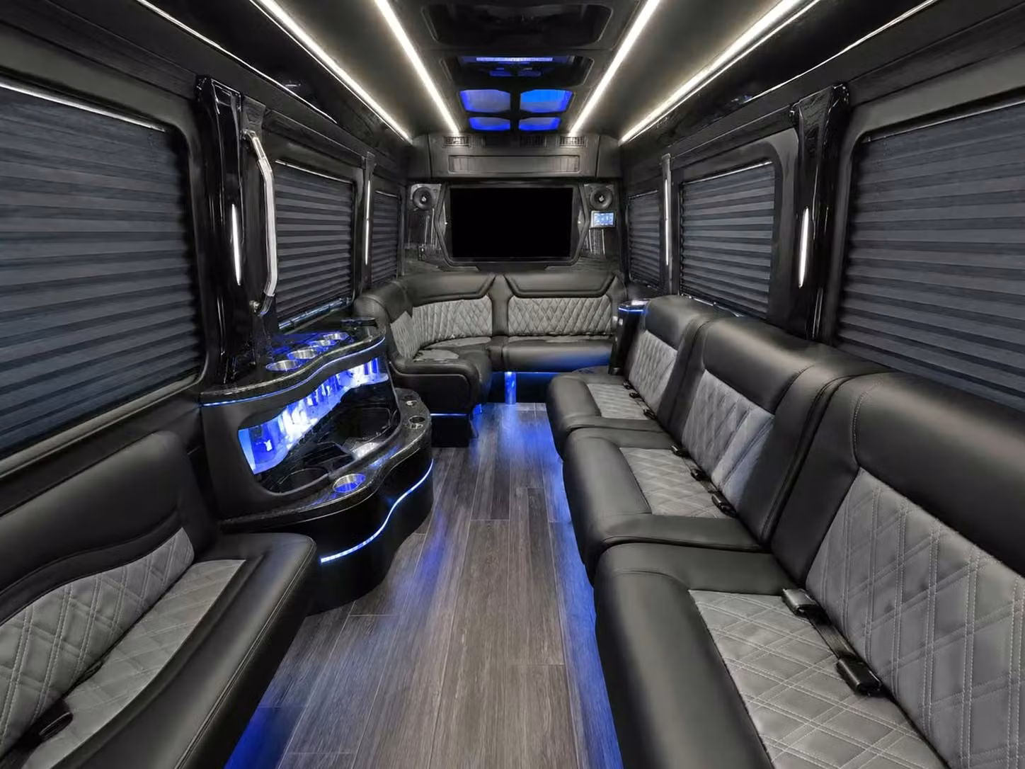 monrovia shuttles for pre concert dinners and post show after parties