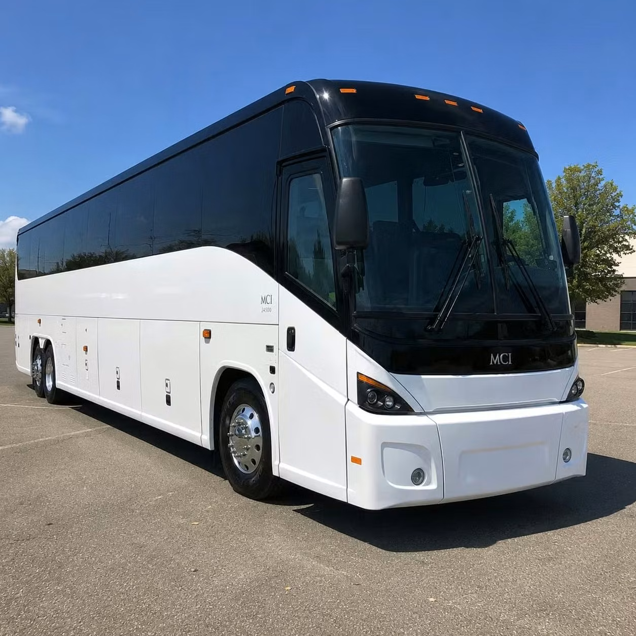 56 passenger charter bus