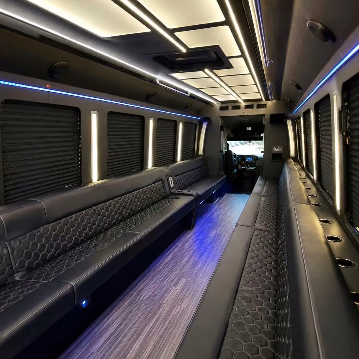 party bus interior